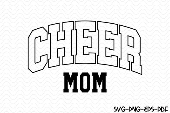 Cheer Mom Varsity SVG PNG Design