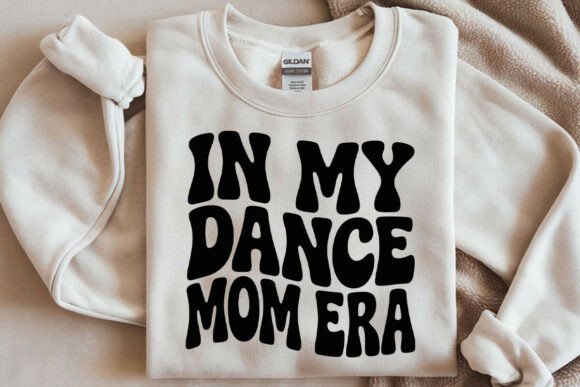 In My Dance Mom Era SVG PNG, Retro Wavy