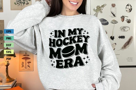 In My Hockey Mom Era SVG Mama SVG Mom