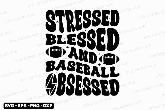 Retro Baseball SVG PNG, Baseball Obsesse