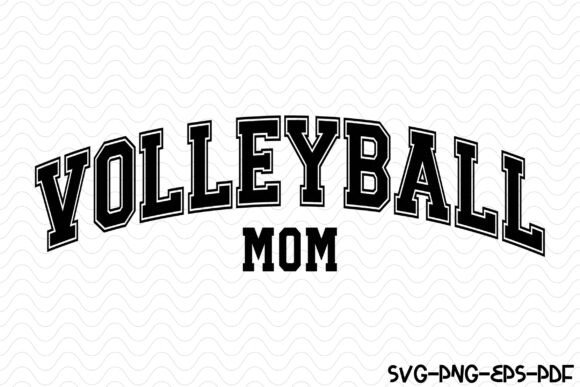 Volleyball Mom Varsity SVG PNG Design