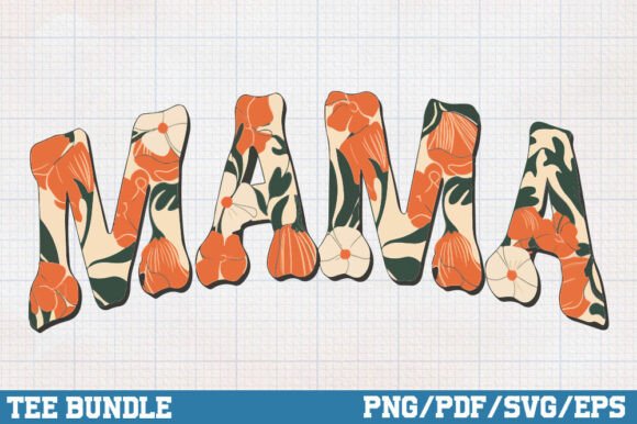 Wildflowers Mama PNG, Mama SVG, Mom Love